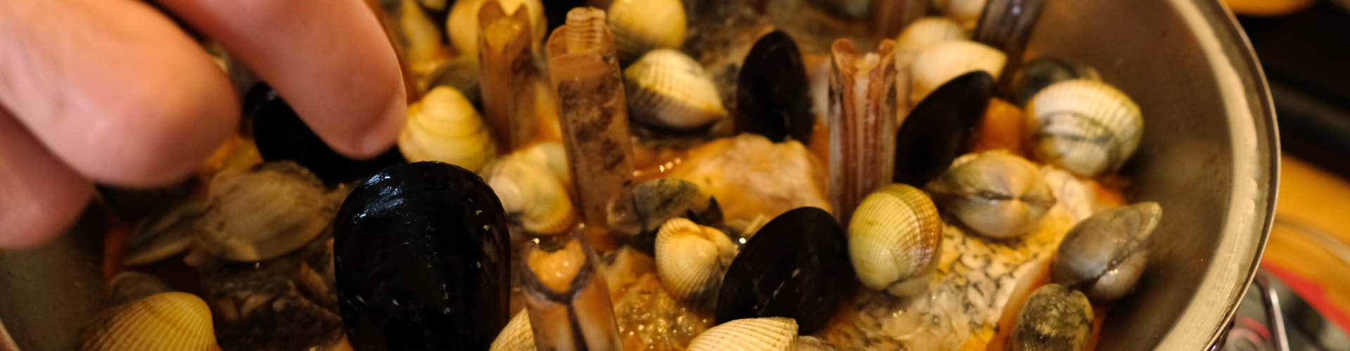 Aula de cozinha de cataplana